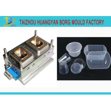 LOCK food box plastic mould, food crisper plastic injection mold